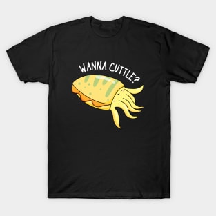 Let's Cuttle Cute Cuttlefish Pun T-Shirt